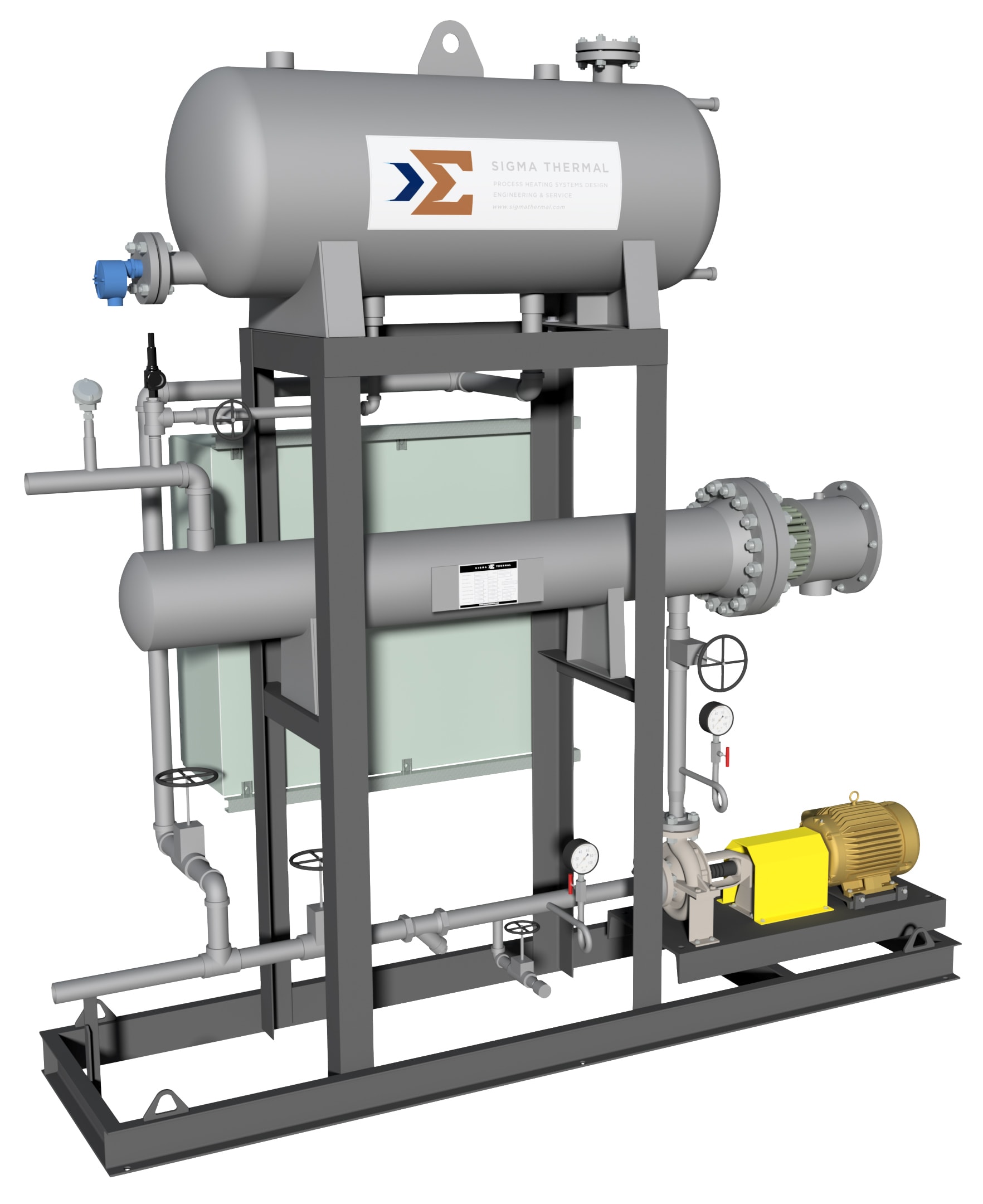 Pre-Engineered SHOTS Electric Thermal Fluid Heater