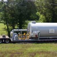 Newpoint Thermal Regeneration Gas Heater in transit